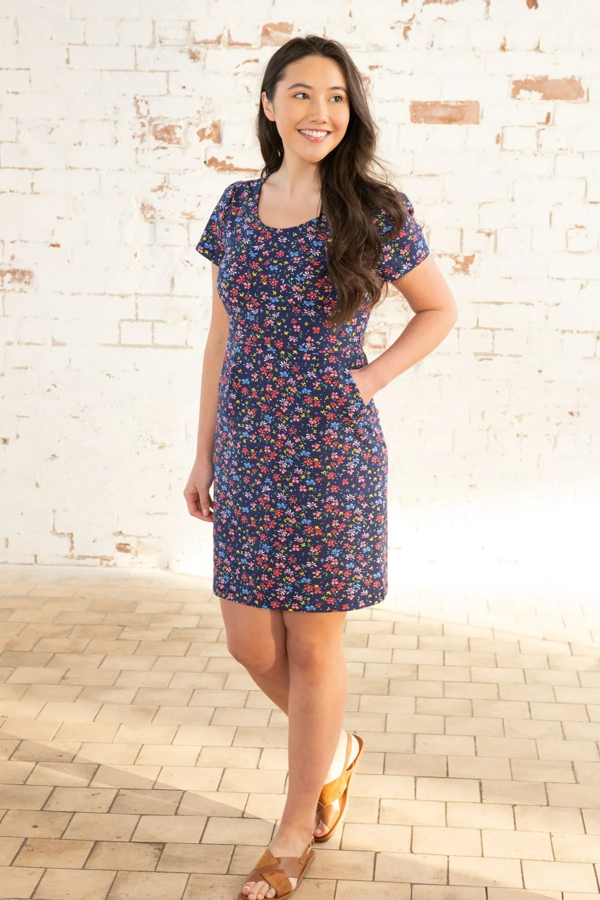 Lydia Dress - Multi Floral