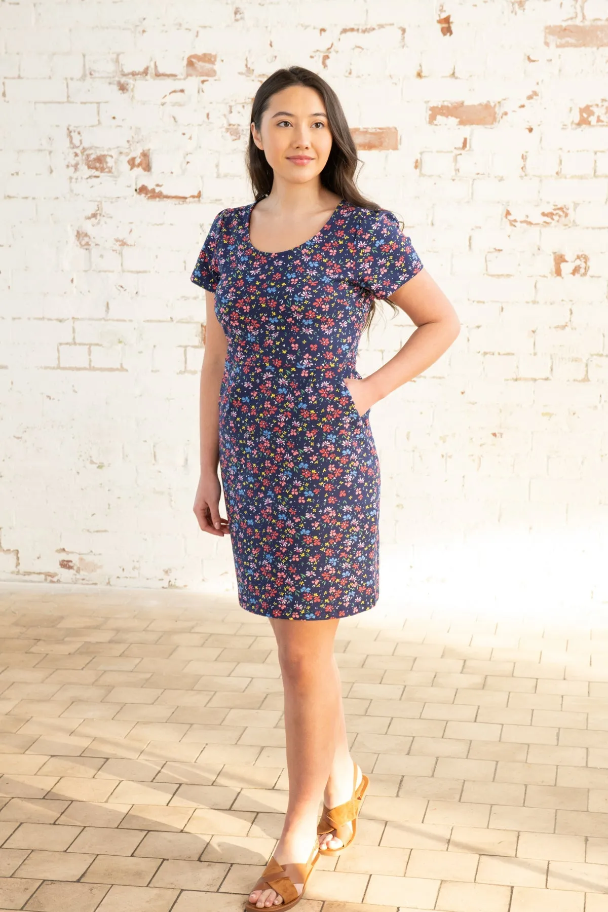 Lydia Dress - Multi Floral