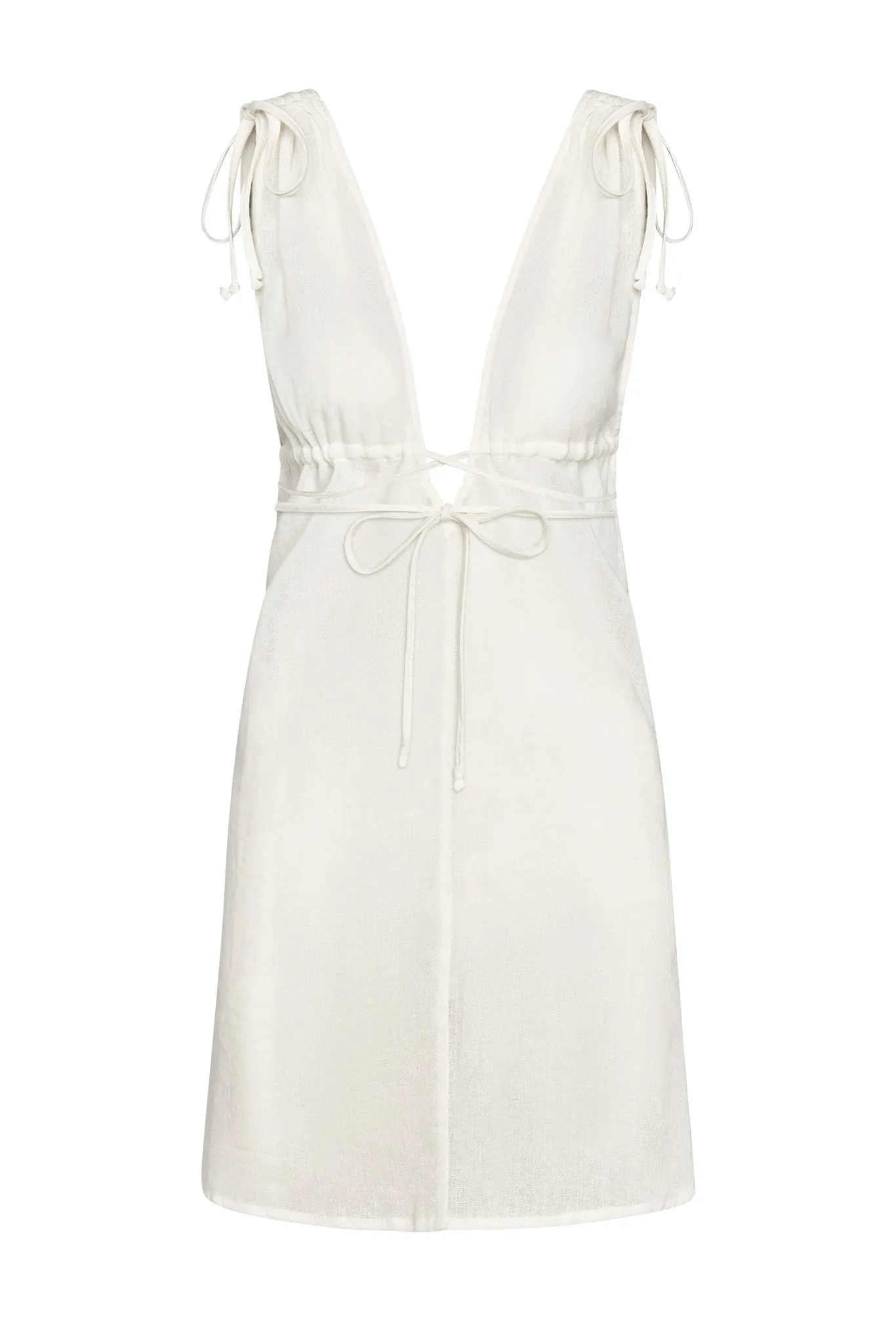 Mallorca Mini Dress - Ivory