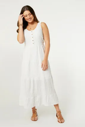 Meadow Gauze Tiered Tank Dress