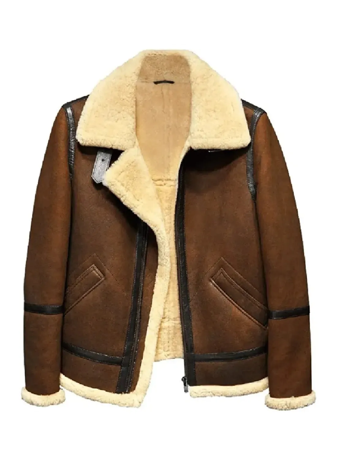 Men's Brown B3 Flying Bomber Jacket