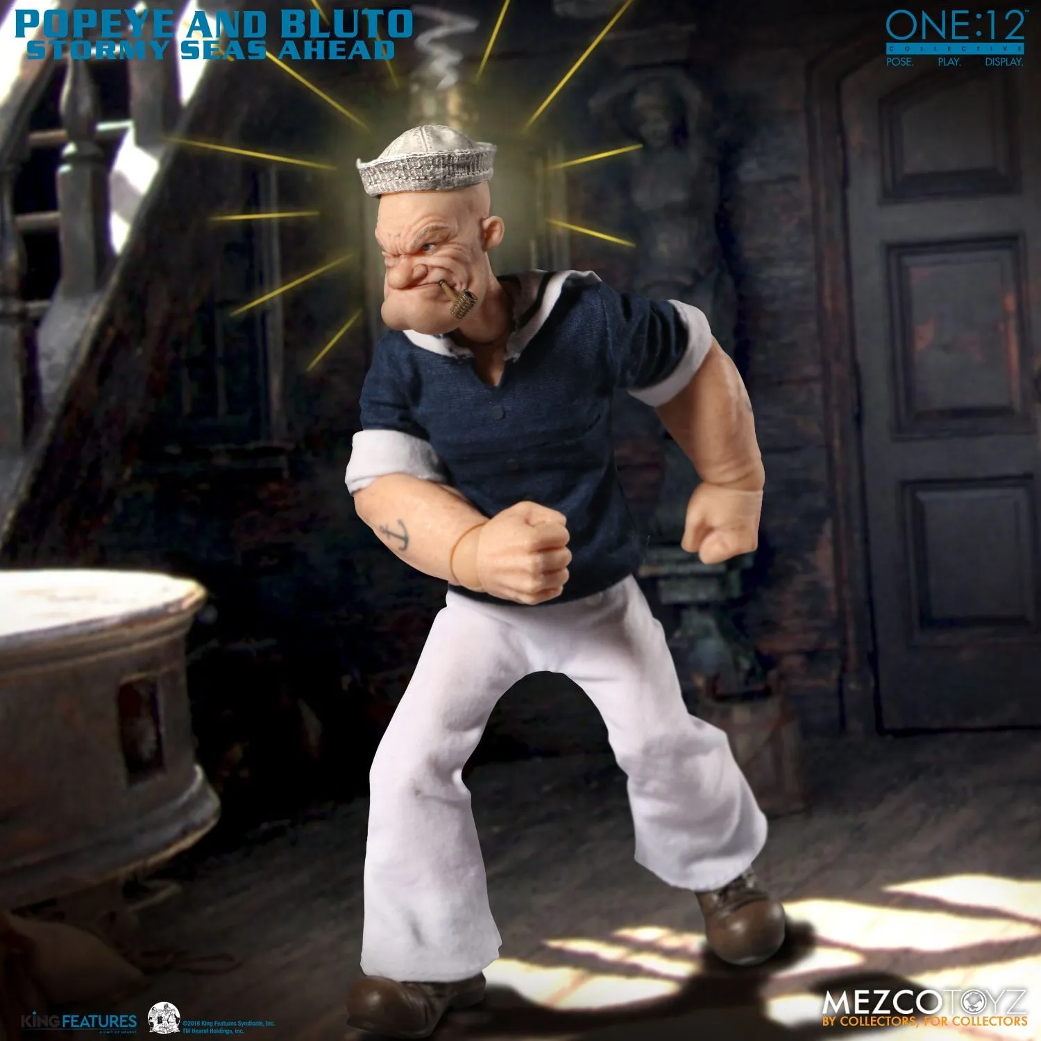 Mezco One:12 Popeye & Bluto - Stormy Seas Ahead Deluxe Boxed Set