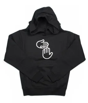 Michigan Hands Youth Pullover Hoodie (Black)