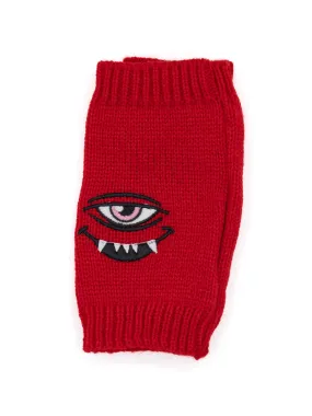 Monster Face Fingerless Gloves