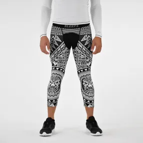 Oceanic Warrior Compression 3/4 tights / leggings