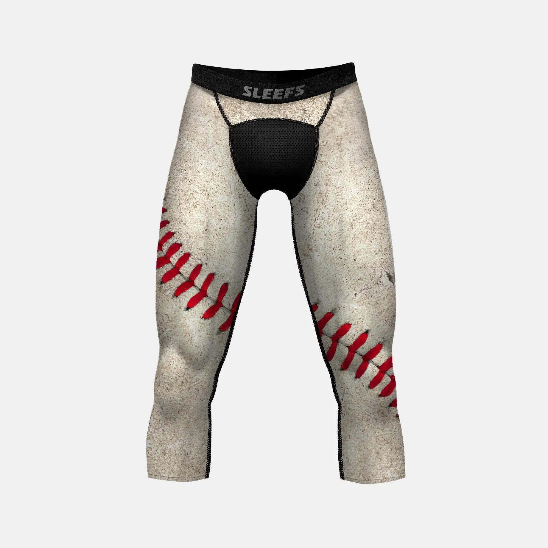 Old Baseball compression 3/4 tights / leggings