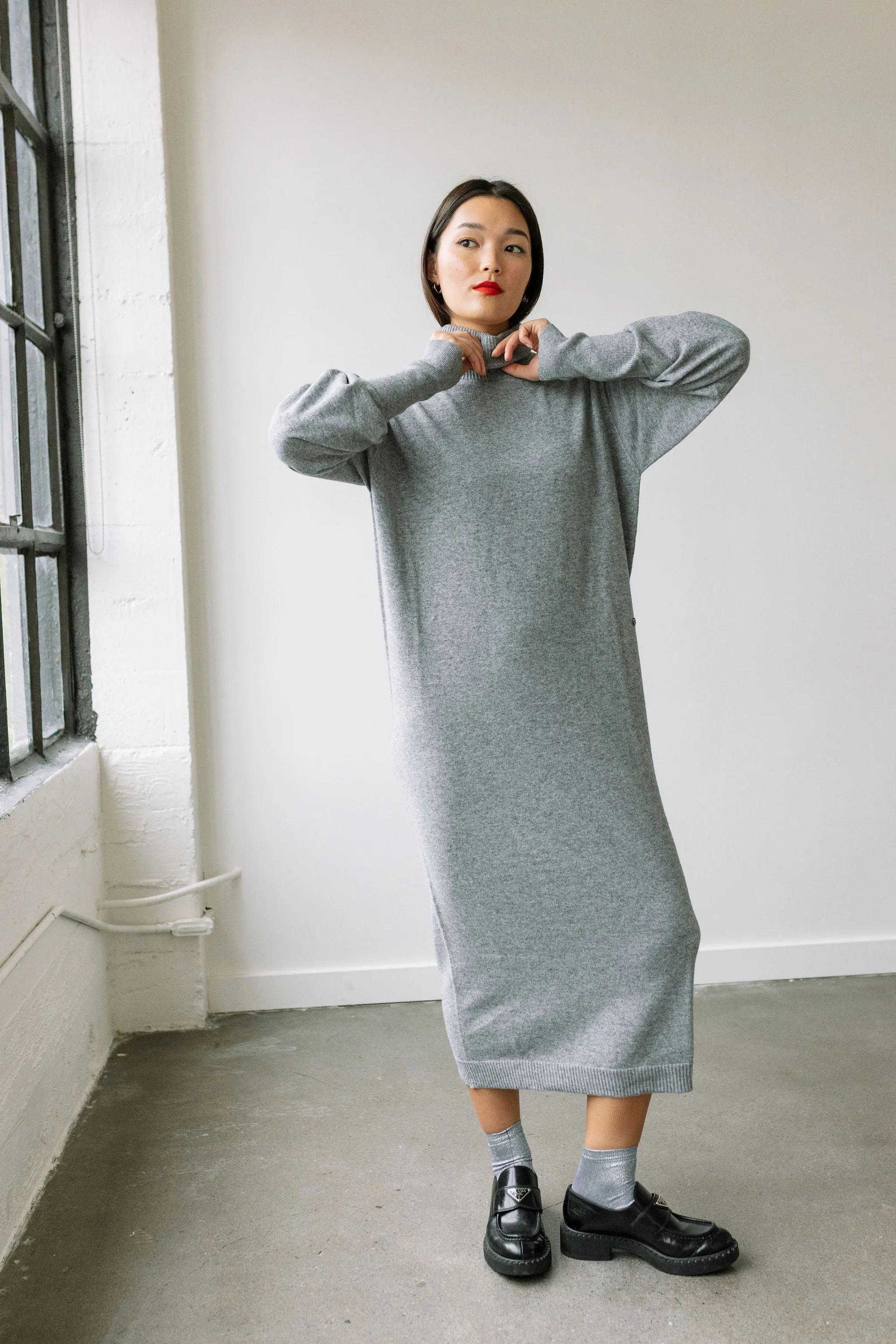 Pamela Dress (Fog)