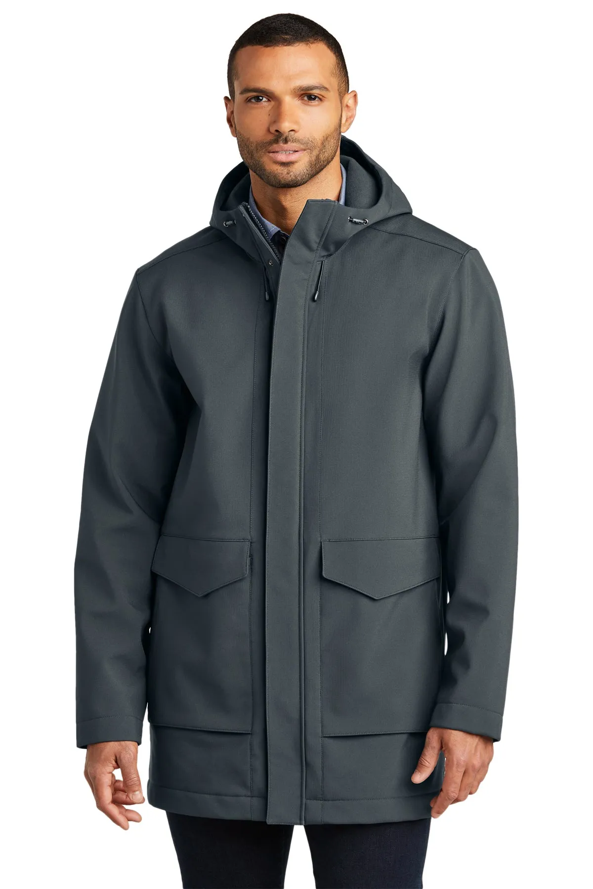 Port Authority Collective Outer Soft Shell Custom Parkas, Graphite