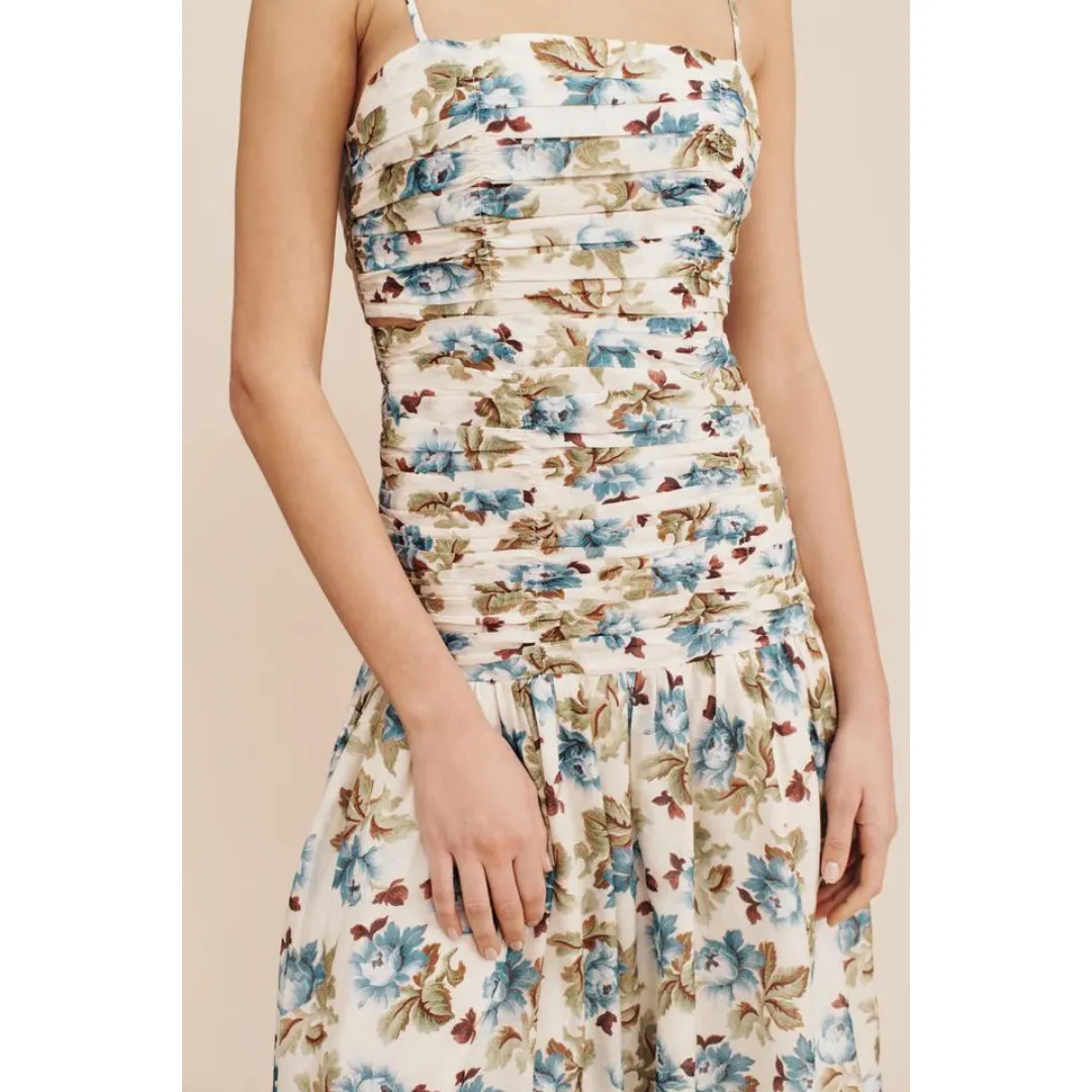 POSSE Raquel Maxi Dress, Meadow