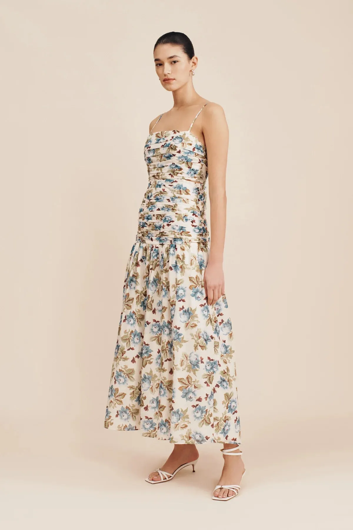 POSSE Raquel Maxi Dress, Meadow