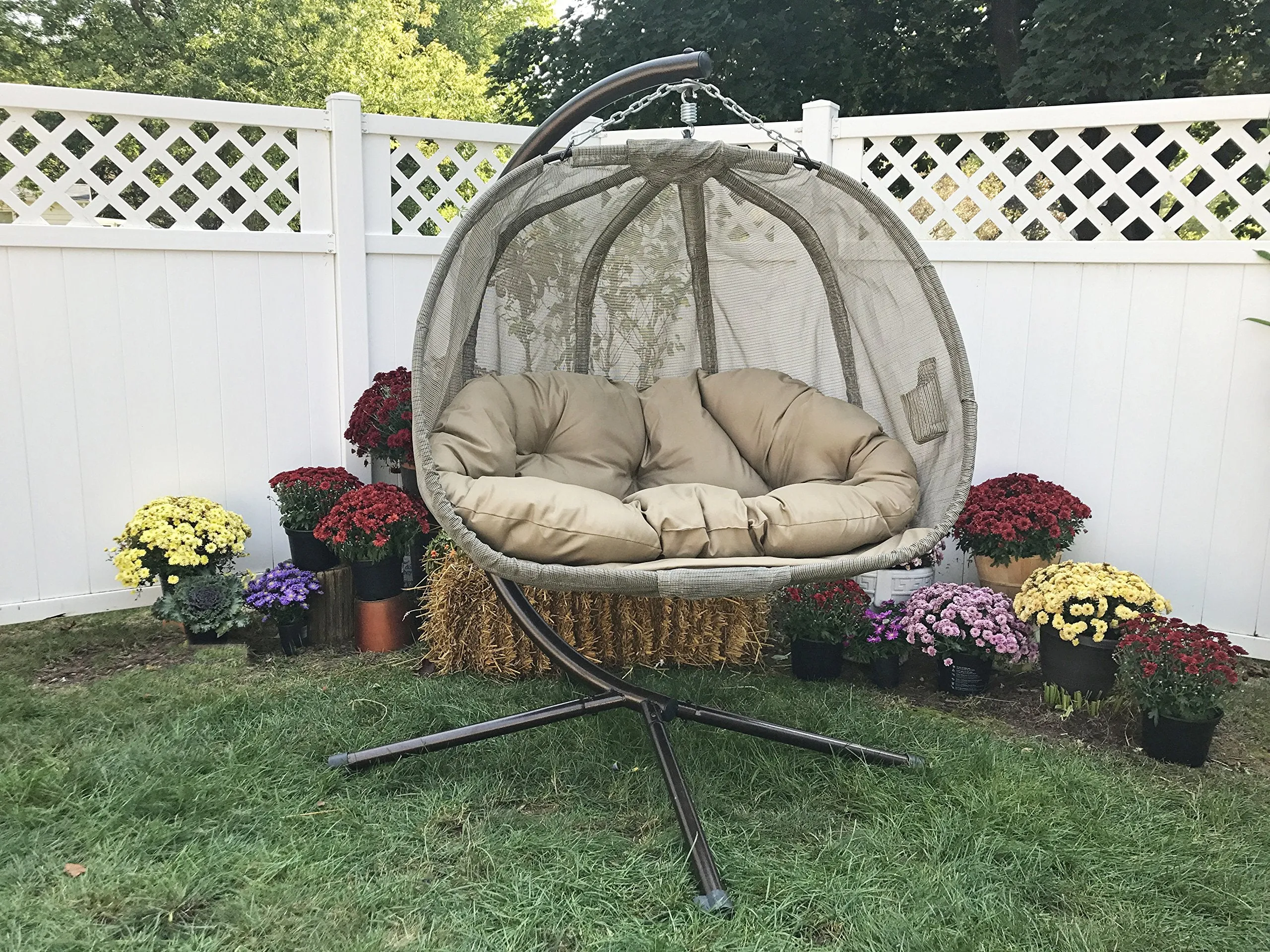 Pumpkin Loveseat Chair - Flower House