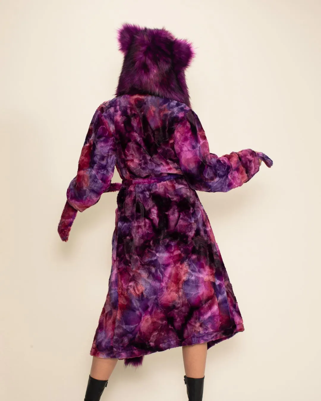 Purple Panther Classic Faux Fur Style Robe | Women's