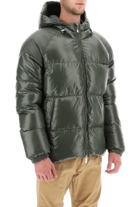 Pyrenex 'sten' Short Hooded Down Jacket