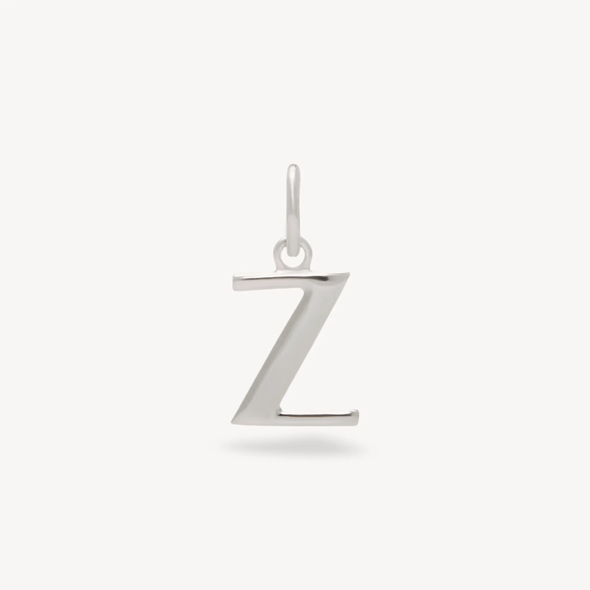 Silver Letter Necklace