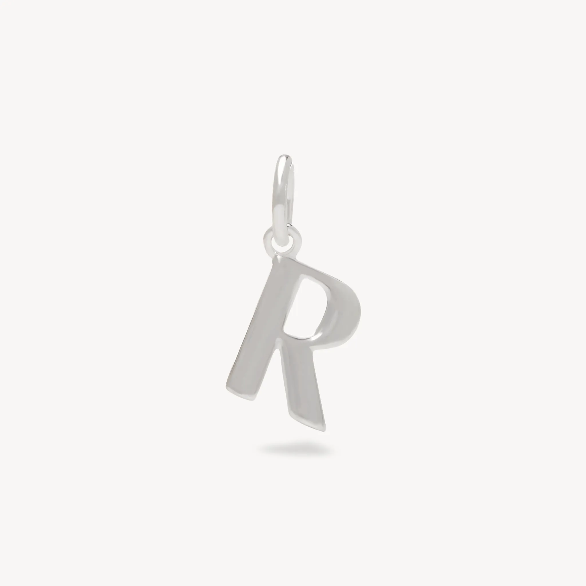 Silver Letter Necklace