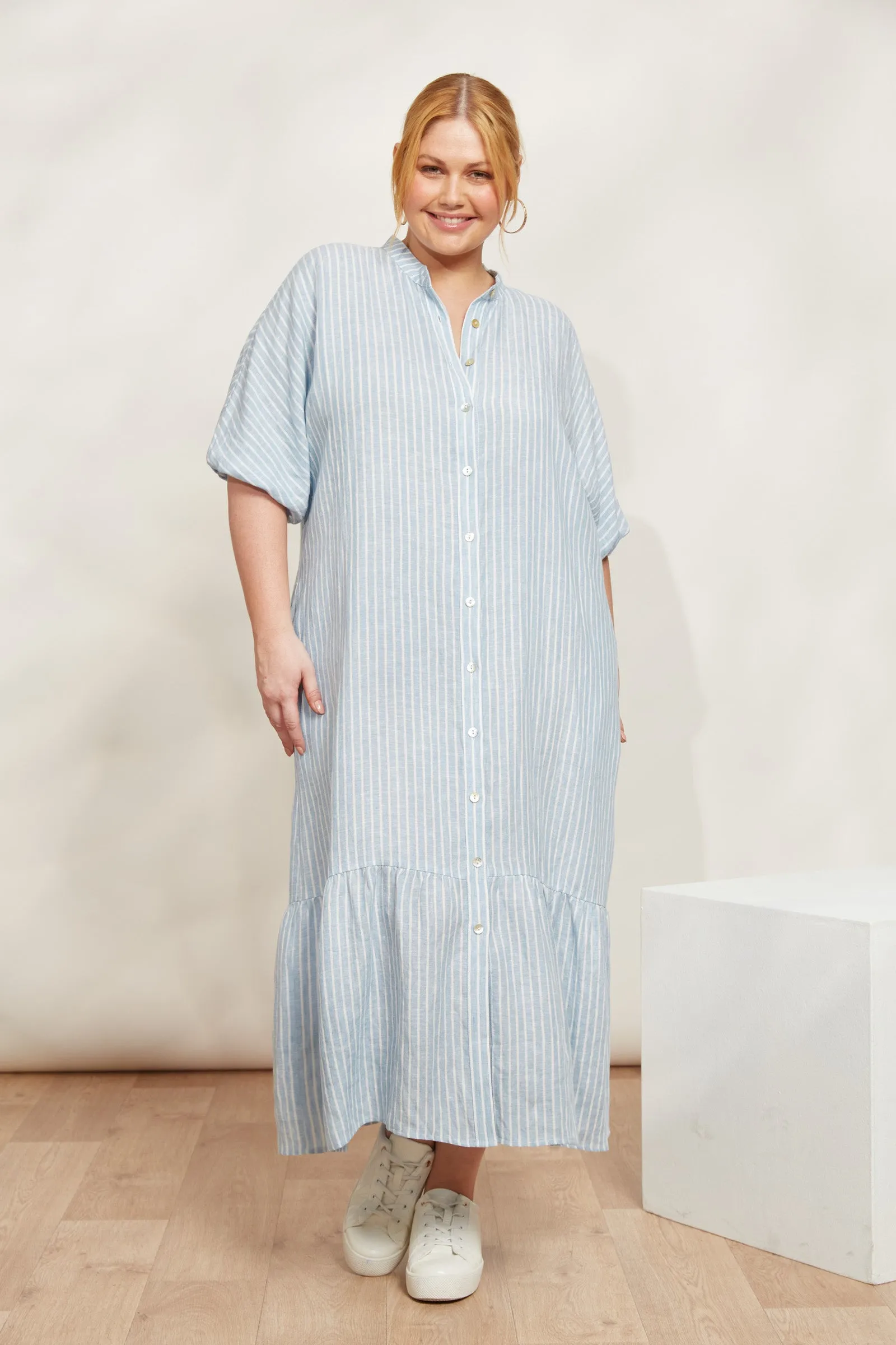 Sojourn Stripe Dress - Coast