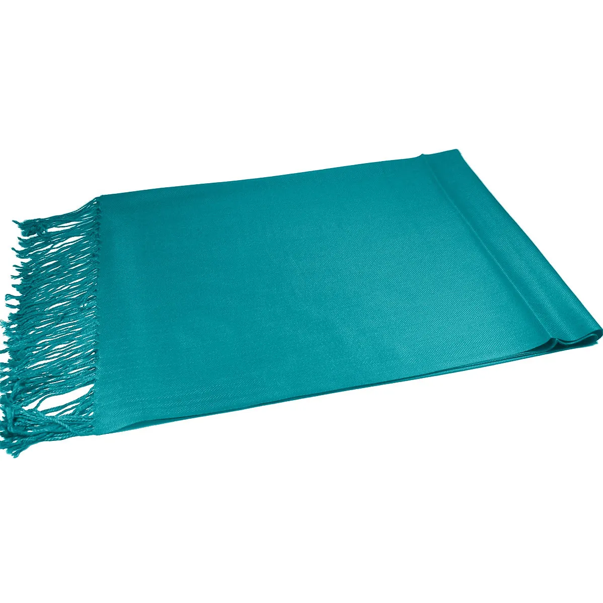 Solid Teal Pashmina Scarves