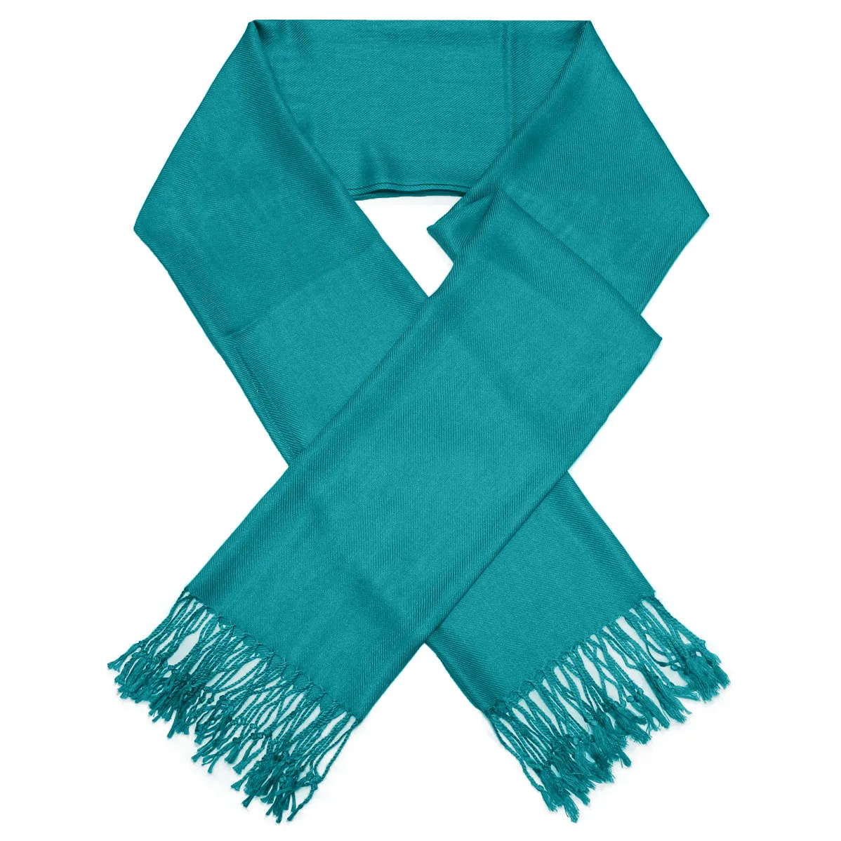 Solid Teal Pashmina Scarves