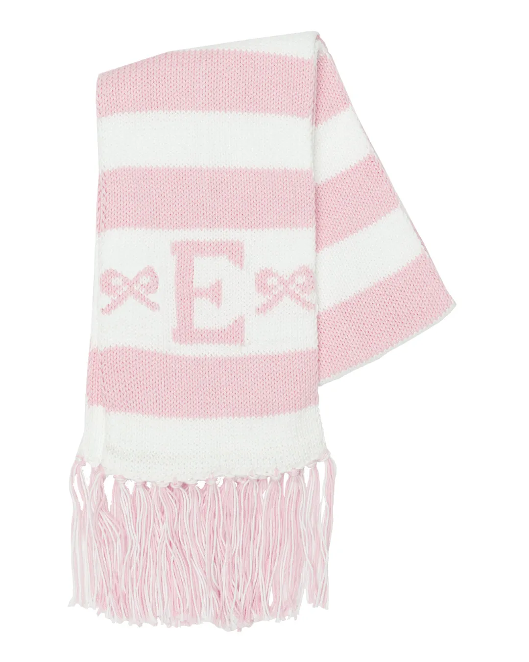 Striped Bow Scarf