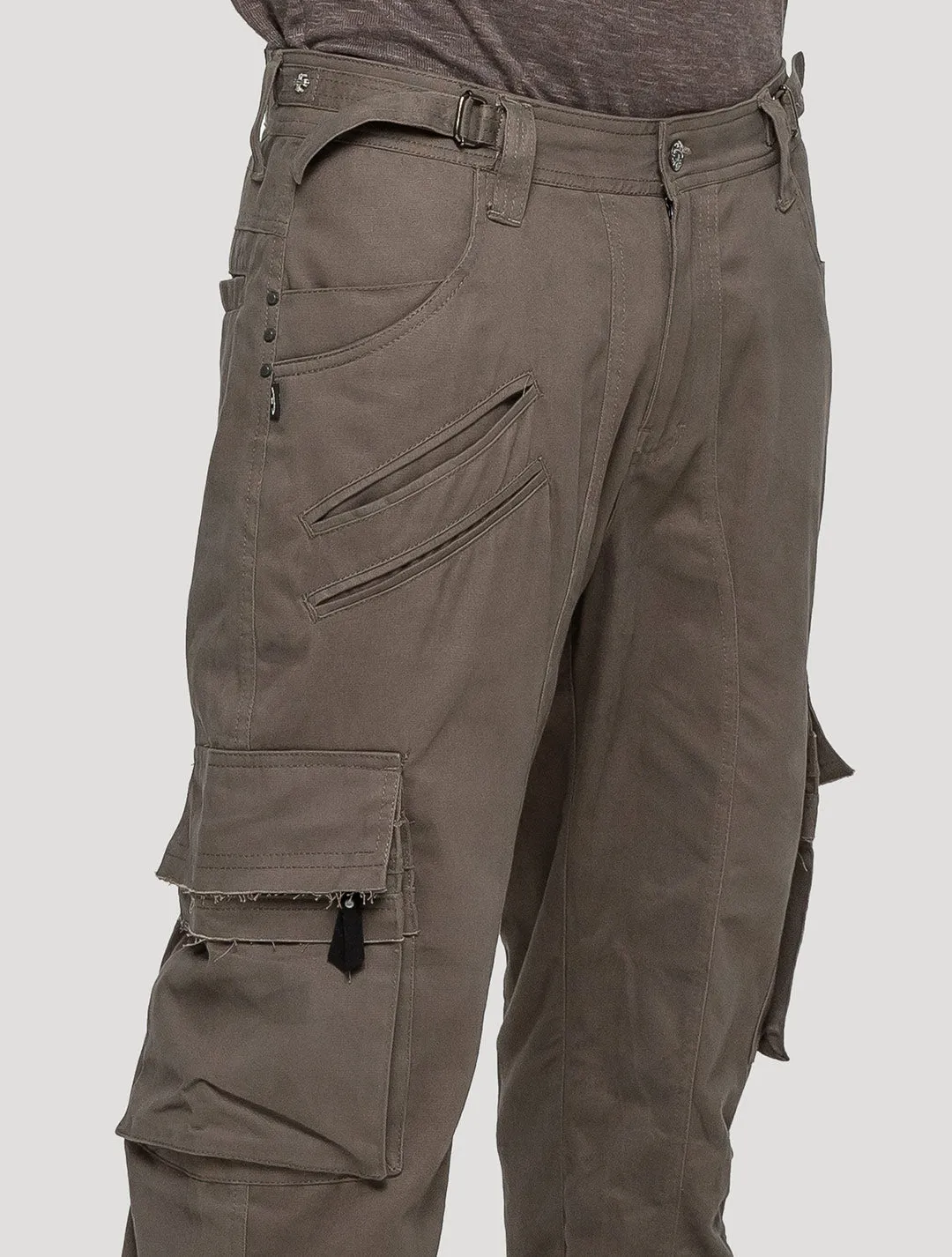 Stripy Rmx Cargo Pants