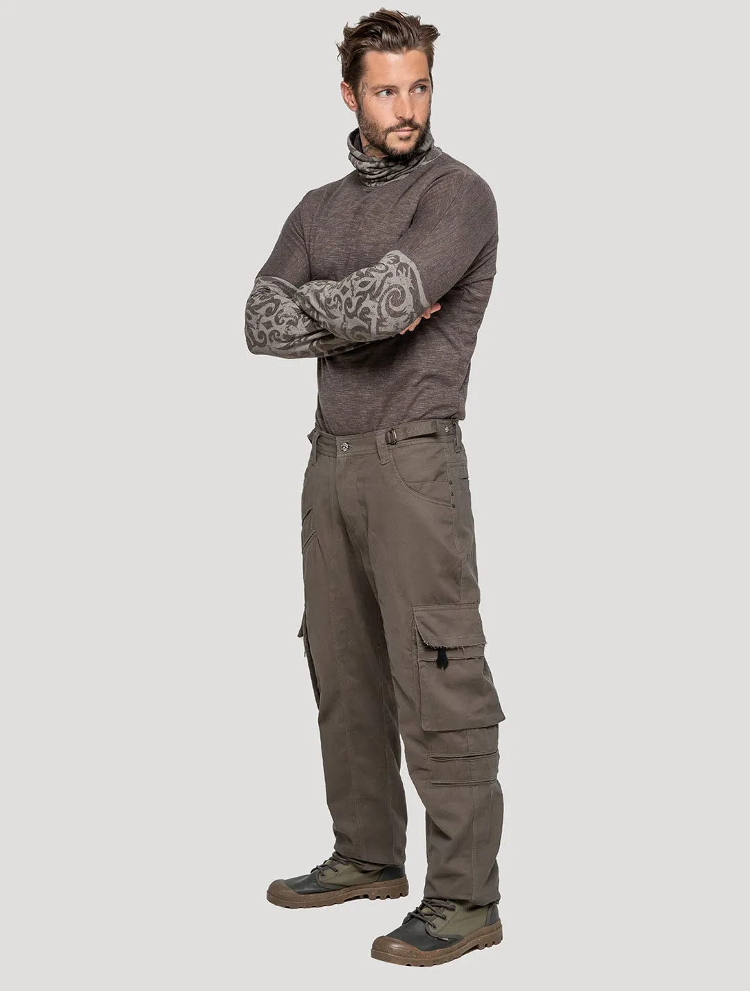 Stripy Rmx Cargo Pants