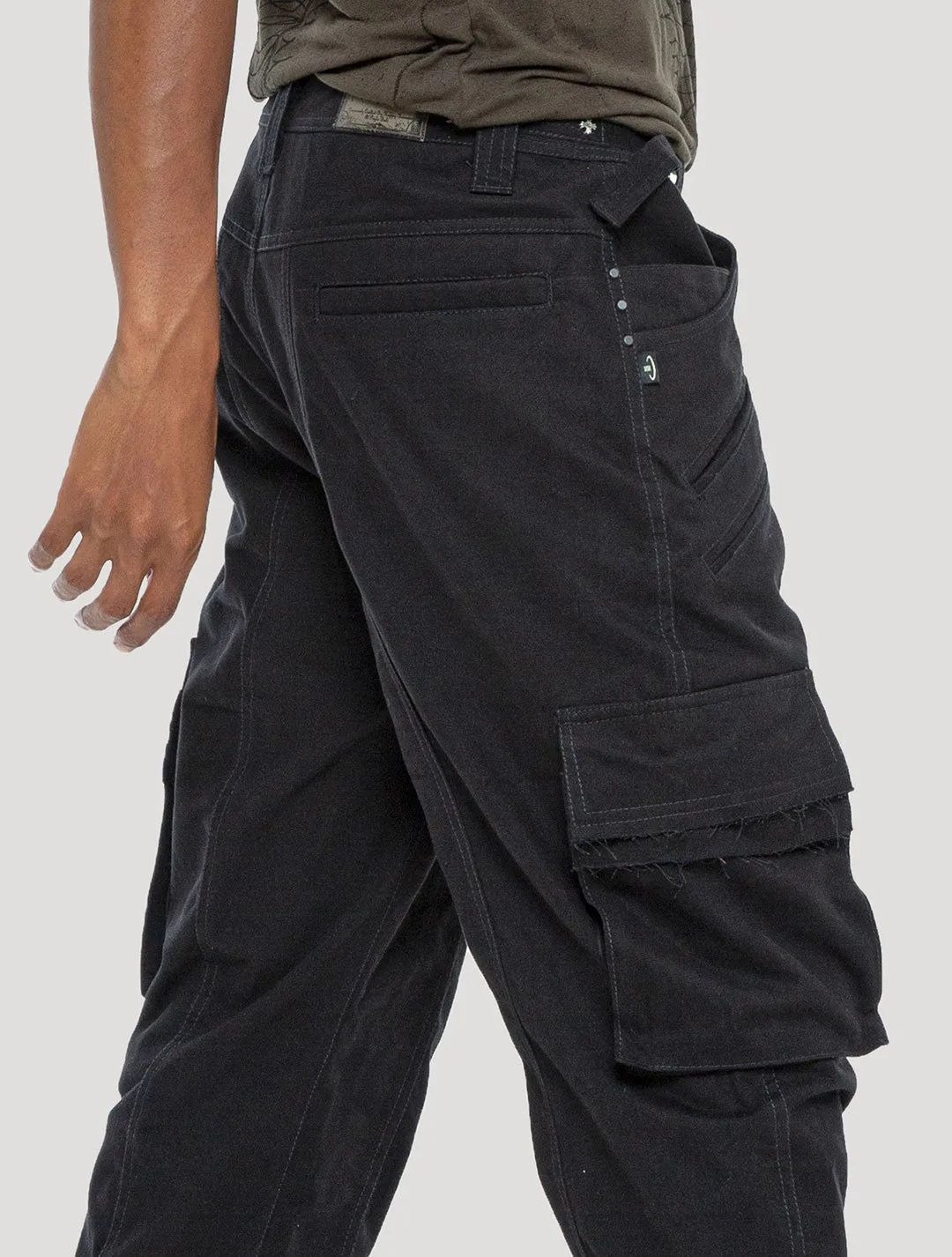 Stripy Rmx Cargo Pants