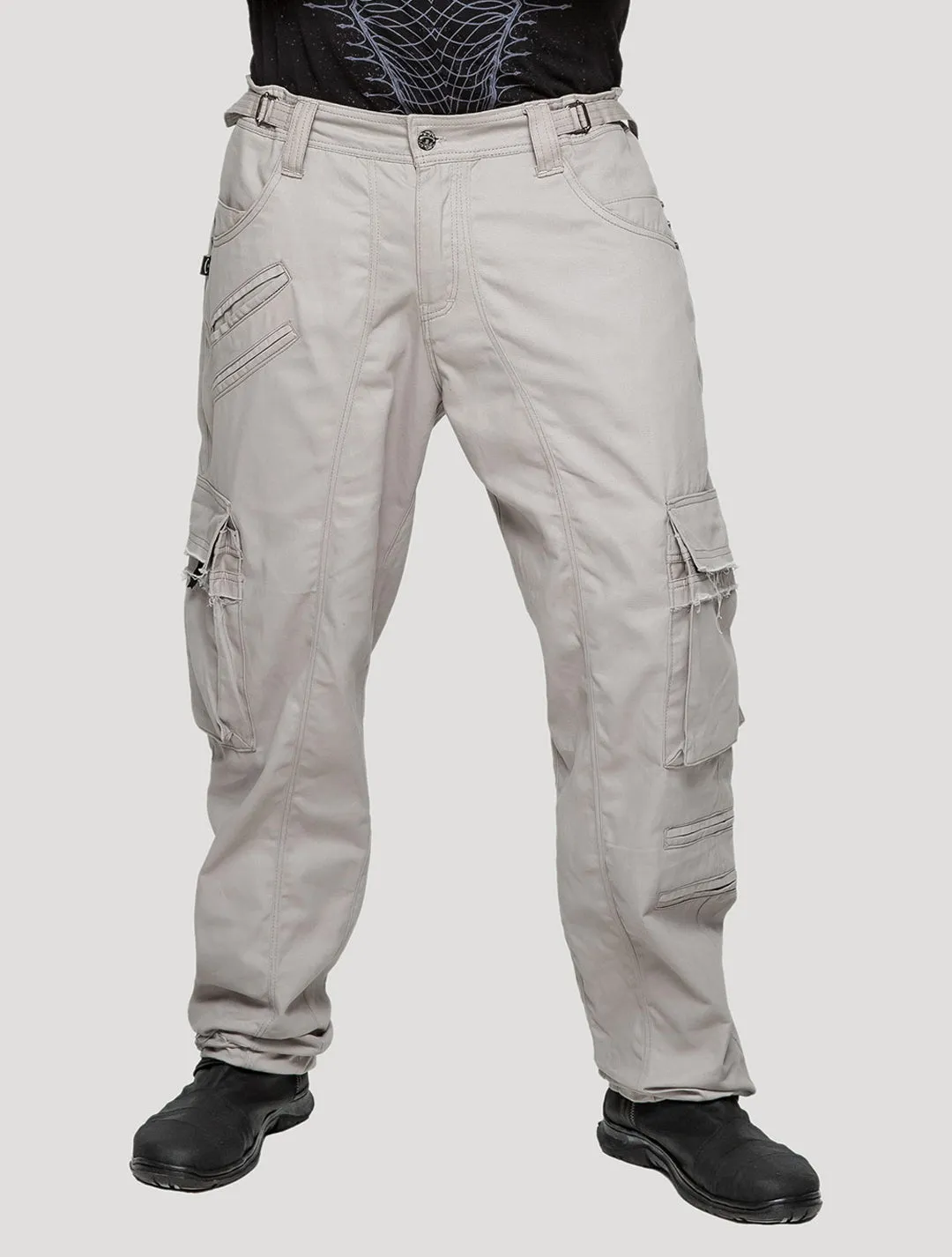 Stripy Rmx Cargo Pants