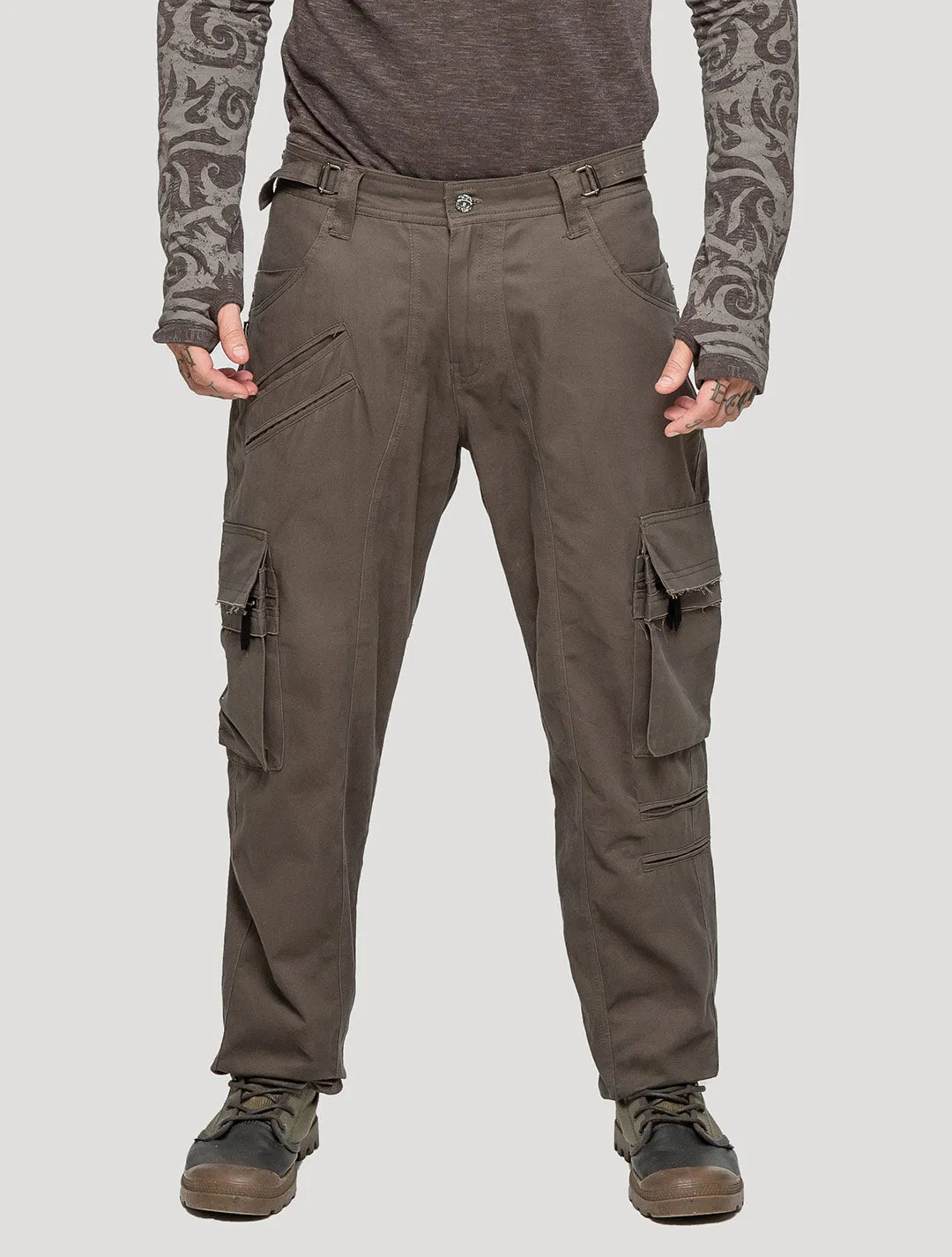 Stripy Rmx Cargo Pants