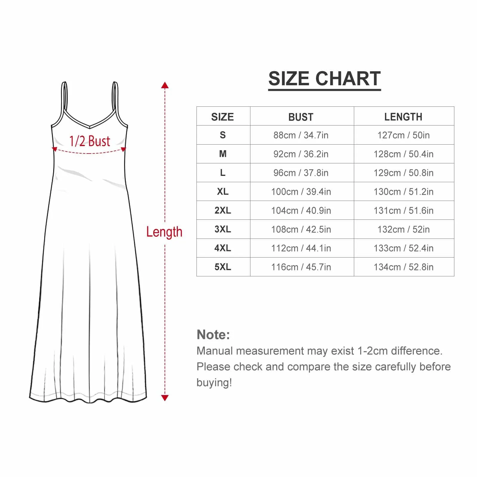 Super Heroes Women's Summer Slip Long Dress