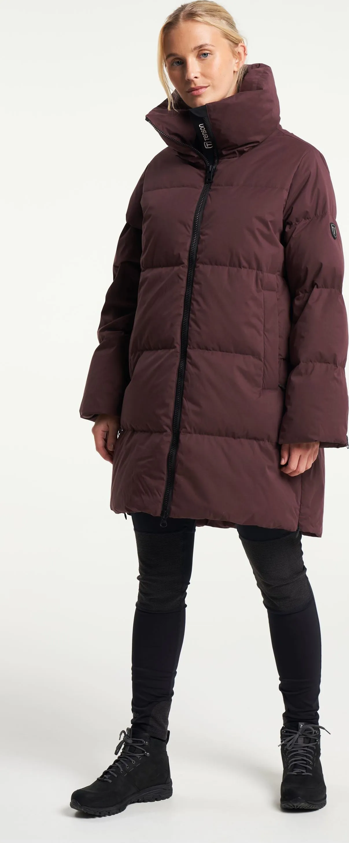 Tenson Women&#x27;s Shanna Down Jacket Aubergine | Buy Tenson Women&#x27;s Shanna Down Jacket Aubergine here | Outnorth