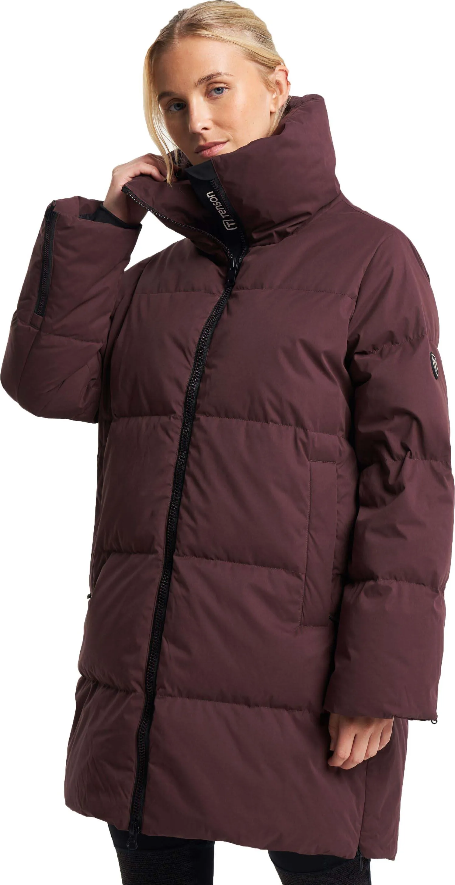 Tenson Women&#x27;s Shanna Down Jacket Aubergine | Buy Tenson Women&#x27;s Shanna Down Jacket Aubergine here | Outnorth