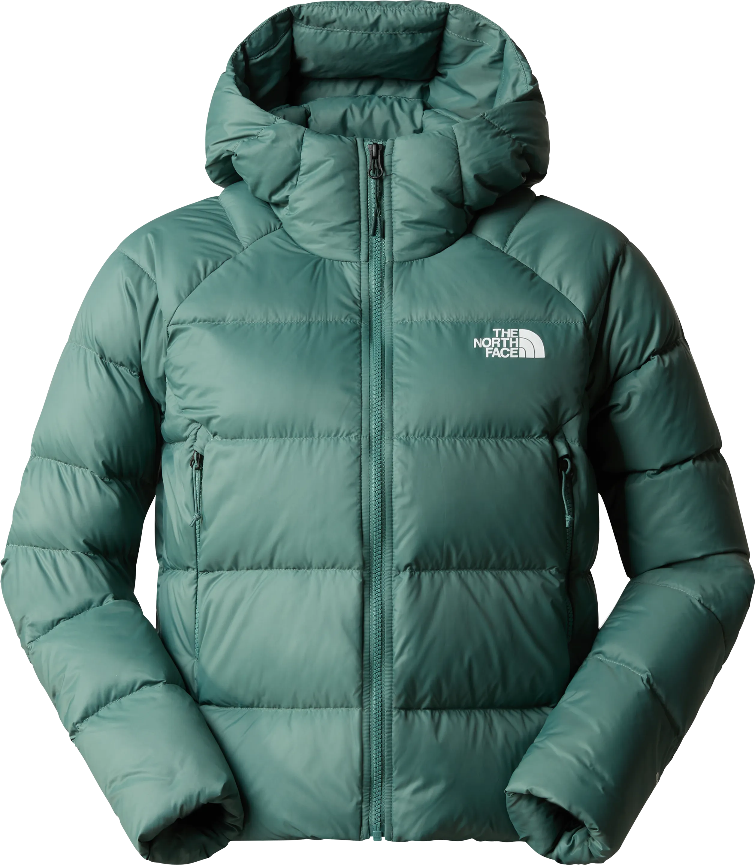 The North Face Women&#x27;s Hyalite Down Hooded Jacket Dark Sage | Buy The North Face Women&#x27;s Hyalite Down Hooded Jacket Dark Sage here | Outnorth