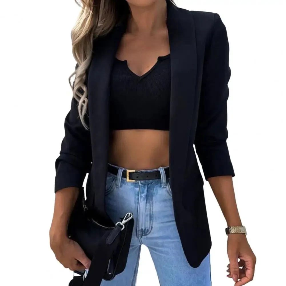 Women's Blazer Suit Slim Ladies Formal Jacket Dropshipping Coat