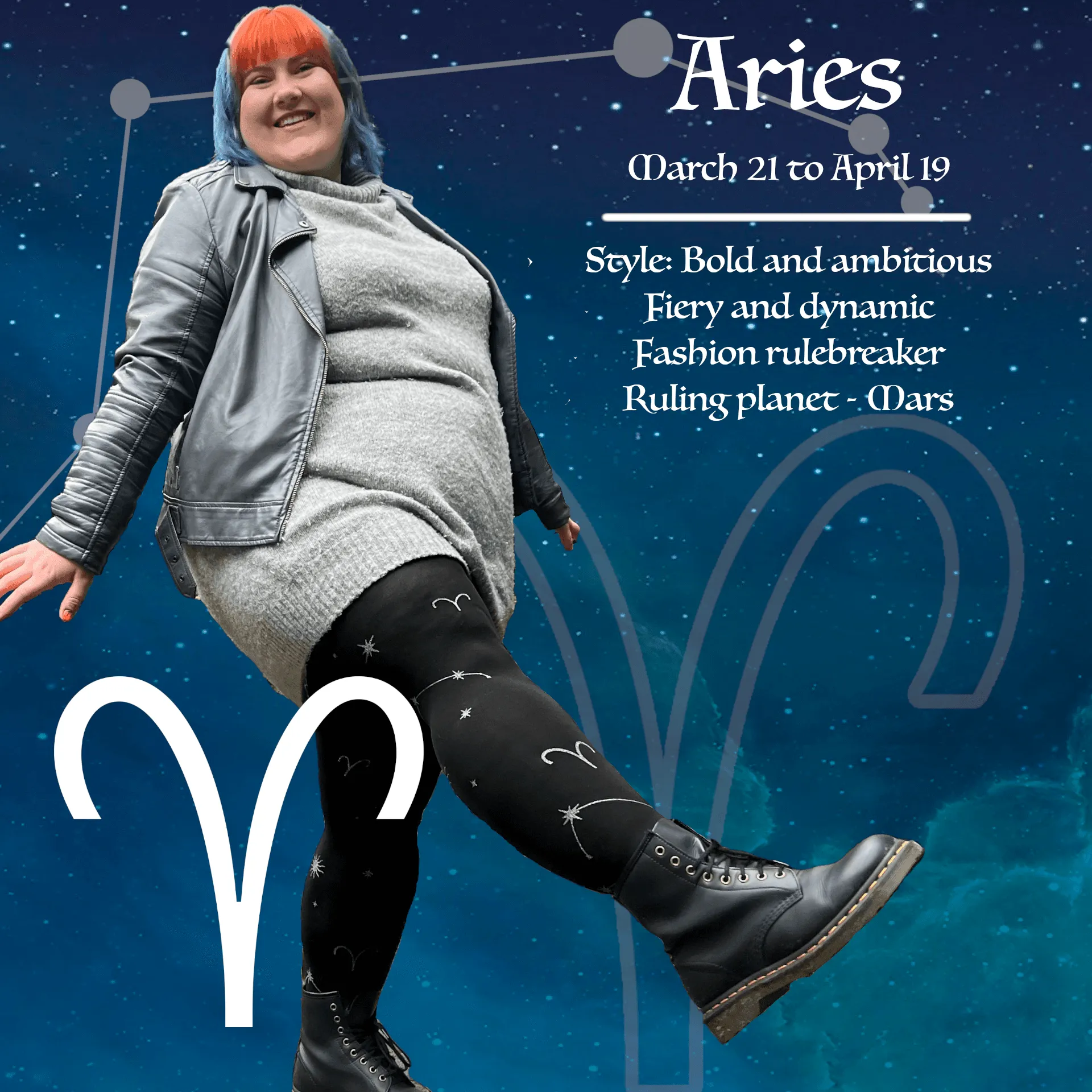 Zodiac Tights - Aries